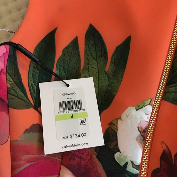 Calvin Klein Floral Dress - Picture 4 of 7